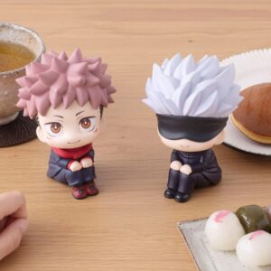 Jujutsu Kaisen Tiny Gojo Satoru & Yuji Itadori Figure Set - Anime Collectibles